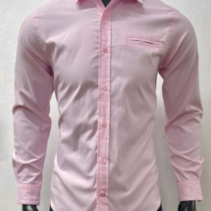 Camisa Slim Lisa Rosa