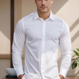 Camisa Slim Lisa Blanca Strech