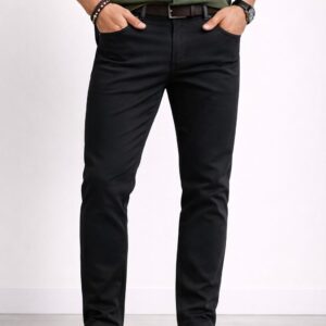 PANTALON DE GABARDINA NEGRO