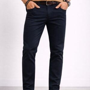 PANTALON DE GABARDINA MARINO