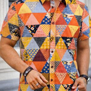 CAMISA SLIM MANGA CORTA