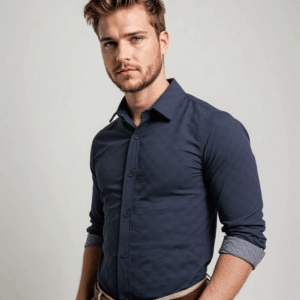 Camisa Manga Larga Marino