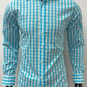 Camisa Slim Manga Larga