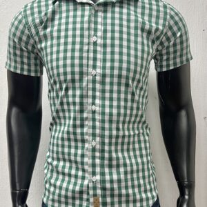 Camisa Slim Manga Corta