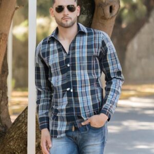 Camisa Slim Manga Larga