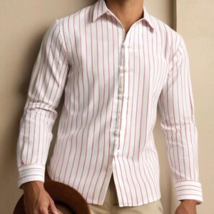 Camisa Slim Manga Larga