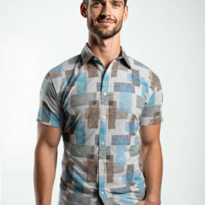 CAMISA SLIM MANGA CORTA