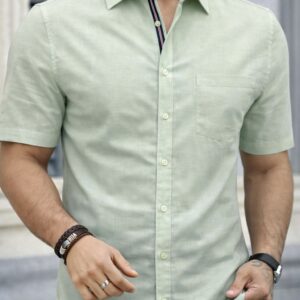 CAMISA SLIM MANGA CORTA