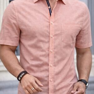 CAMISA SLIM MANGA CORTA
