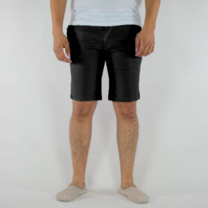 BERMUDA DE GABARDINA SLIM NEGRA