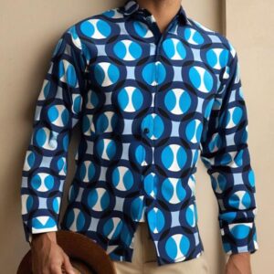Camisa Slim Manga Larga
