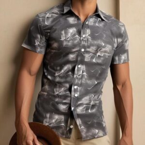 CAMISA SLIM MANGA CORTA
