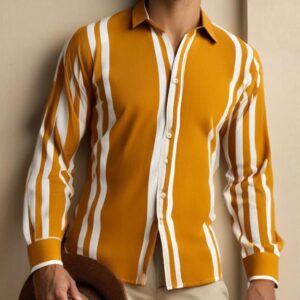 CAMISA SLIM MANGA LARGA
