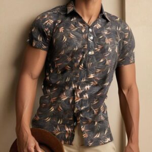 CAMISA SLIM MANGA CORTA