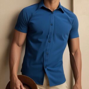 CAMISA SLIM MANGA CORTA