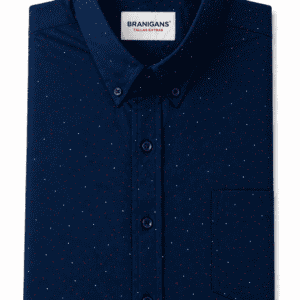 Camisa Hombre Manga Corta Talla Extra — Corbatera Marino