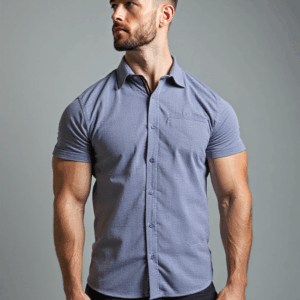 CAMISA LISA MANGA CORTA