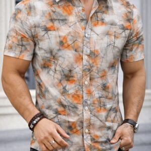 CAMISA SLIM MANGA CORTA