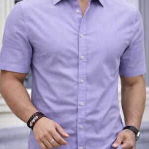 CAMISA SLIM MANGA CORTA