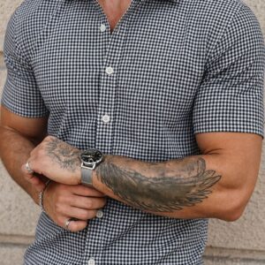 CAMISA SLIM MANGA CORTA