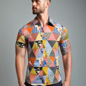 CAMISA SLIM MANGA CORTA