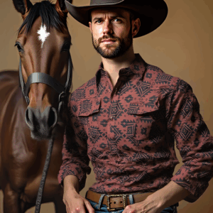 Camisa VAQUERA Manga Larga Slim