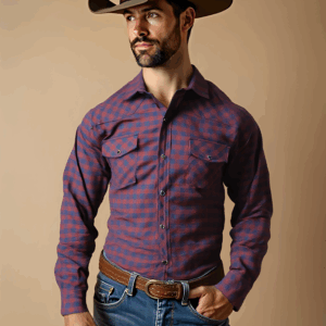 Camisa VAQUERA Manga Larga Slim