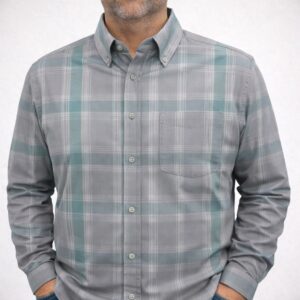 Camisa Regular Gris C
