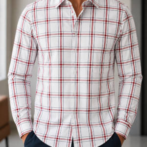 Camisa Slim Manga Larga C Blanco / R