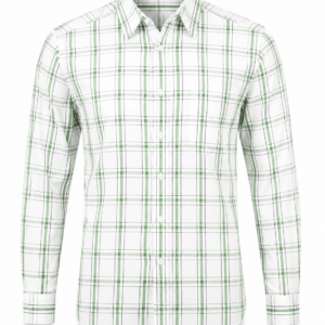 Camisa Hombre Manga Larga Cuadros – Verdes Street – Corte Slim