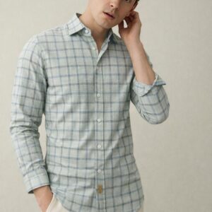 CAMISA SLIM MANGA LARGA