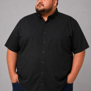 Camisa (TALLAS EXTRAS) Lisa Negra