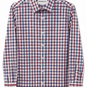 Camisa Hombre Manga Larga Cuadros – Bicolor – Corte Slim