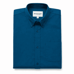 Camisa Hombre Manga Corta Talla Extra — Lisa Azul