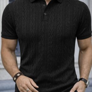 PLAYERA TIPO POLO TIPO TEJIDA
