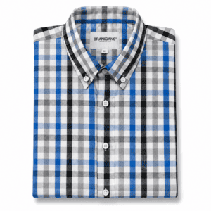 Camisa Hombre Manga Larga Talla Extra — Cuadros Bicolor