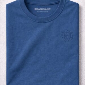 Playera Cuello Redondo Hombre Talla Extra — Azul — 2XL a 5XL