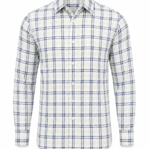 Camisa Hombre Manga Larga Cuadros – Chicos Verdes – Corte Slim