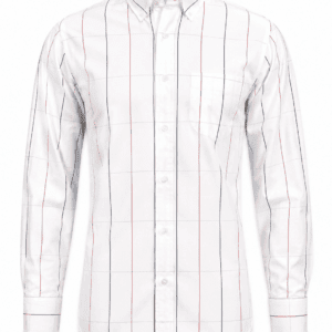 Camisa Hombre Manga Larga Amplia — Cuadros Multi- Regular