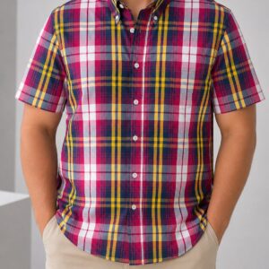Camisa Amplia Rosa de C
