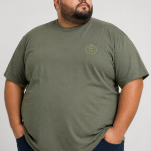 Playera Cuello Redondo Verde T/E